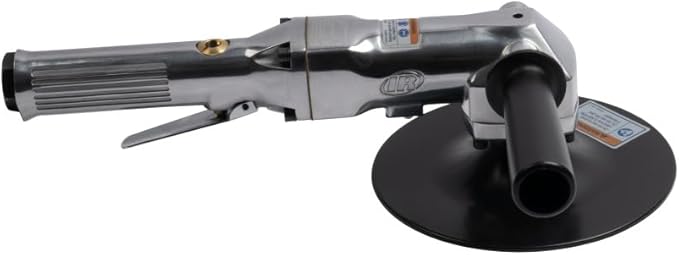 Ingersoll Rand 314-B - 7" Air Angle Polisher & Buffer, Composite Pad, 3000 RPM, 0.5 HP