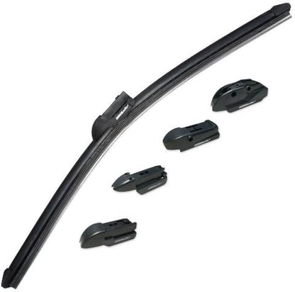 Silblade FB126 Flex Black Ultimate Silicone Wiper Blade, 26" (Pack of 1)