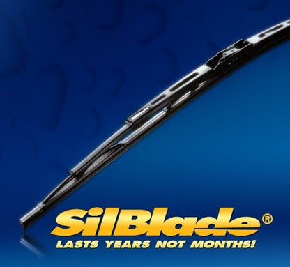 Silblade WB115S Premium Black Silicone Wiper Blade, 15" (Pack of 1)