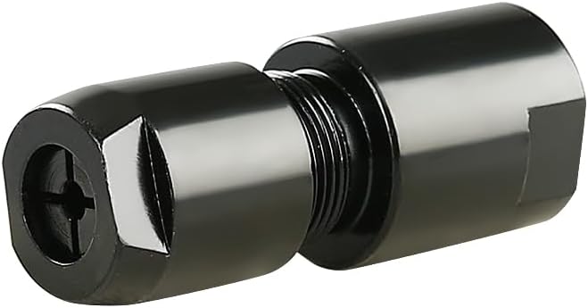3mm Angle Grinder to Straight Chuck Adapter (5/8-11 Arbor) - Metal/Wood/Stone Grinding & Polishing - Compatible with Angle Grinders, Rotary Tools, Drills - Heavy Duty Conversion Kit (3mm)