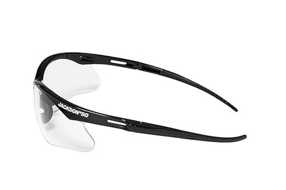 Jackson Safety SG Safety Glasses – Eye Protection for Men and Women – ANSI Z87.1 (Pack of 12)