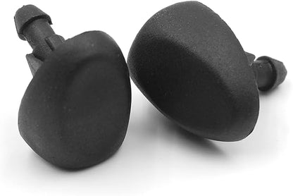 Compatible with MITSUBISHI WATER SPRAY JET WASHER NOZZLE BLACK FIT FRONT WINDSHIELD