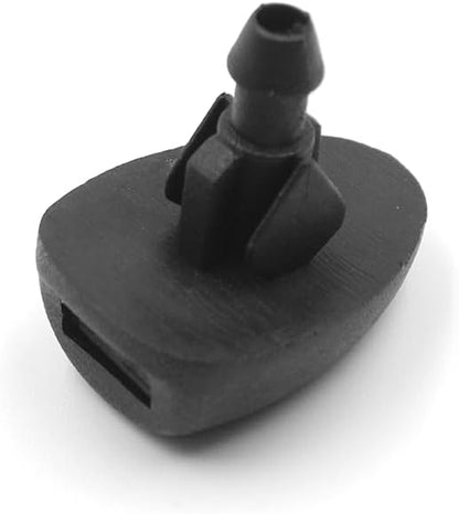 Compatible with MITSUBISHI WATER SPRAY JET WASHER NOZZLE BLACK FIT FRONT WINDSHIELD