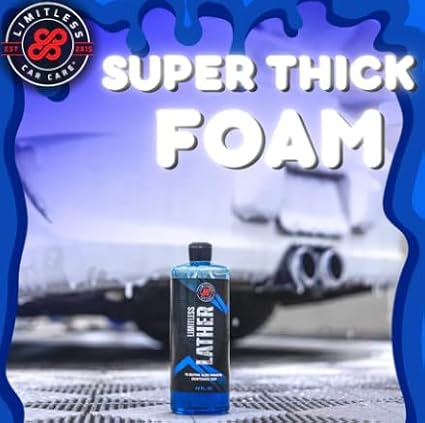 Limitless Car Care Lather Gloss Enhancing Maintenance Soap 16oz