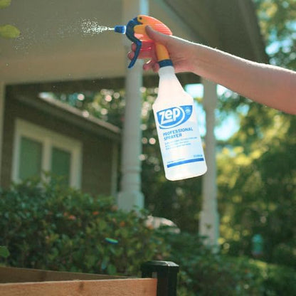 Zep Professional Sprayer Bottle - 32 oz (Case of 36) - HDPRO36 - Versatile Adjustable Nozzle, With A Fine Mist or Powerful Spray; Refillable For Diluted Concentrate