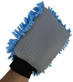 Chenlle Microfiber Wash Mitt - with Scrubber