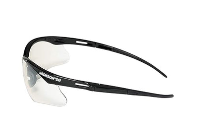 Jackson Safety SG Safety Glasses – Eye Protection for Men and Women – ANSI Z87.1 (Pack of 12)