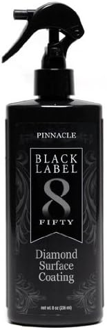 Pinnacle Black Label Diamond Surface Coating | Advanced Protective Formula for Lasting Shine | Hydrophobic & Durable Finish for Various Surfaces | PBL-400 | 8 oz