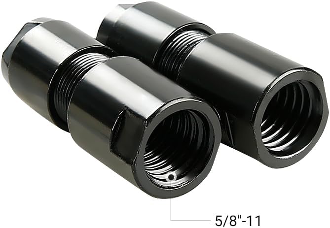 3mm Angle Grinder to Straight Chuck Adapter (5/8-11 Arbor) - Metal/Wood/Stone Grinding & Polishing - Compatible with Angle Grinders, Rotary Tools, Drills - Heavy Duty Conversion Kit (3mm)