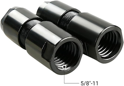 3mm Angle Grinder to Straight Chuck Adapter (5/8-11 Arbor) - Metal/Wood/Stone Grinding & Polishing - Compatible with Angle Grinders, Rotary Tools, Drills - Heavy Duty Conversion Kit (3mm)