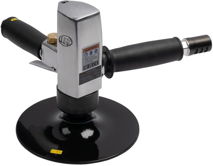 Ingersoll Rand 318-B - Air Vertical Polisher and Buffer, 7" Pad, 2000 RPM, 1 HP