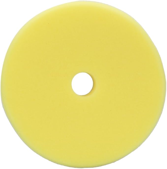 Maxshine 5.2" Universal High Foam Polishing Pad with Center Hole – Removes Heavy Swirl Marks, Scratches & Oxidation – Professional Foam Pad for Car Detailing & Paint Correction