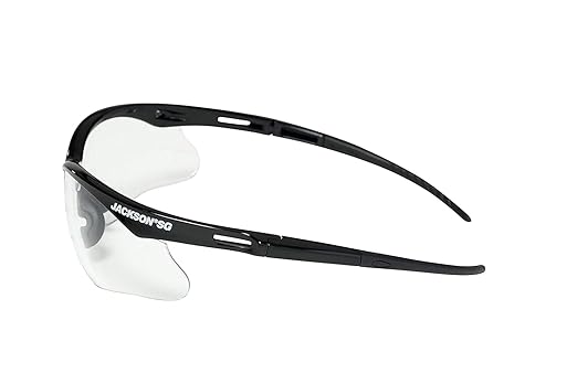 Jackson Safety SG Safety Glasses – Eye Protection for Men and Women – ANSI Z87.1 (Pack of 12)