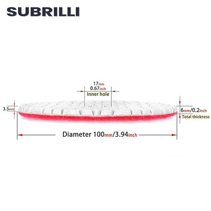3 Step Diamond Polishing Pads 3-Pcs Step 1 Abrasive Disc for Granite Quartz Marble Concrete Terrazzo