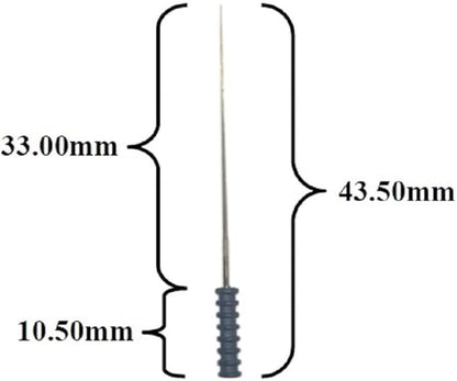 Tip Cleaning Needles for Airless and Air Assisted Airless Spray Tips - Quantity 12