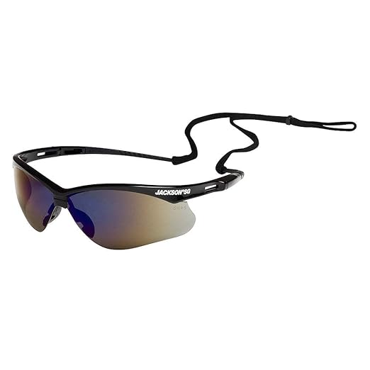 Jackson Safety SG Safety Glasses – Eye Protection for Men and Women – ANSI Z87.1 (Pack of 12)