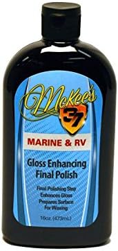 McKee’s 37 Marine & RV MKRV-500 Gloss Enhancing Final Polish, 16 fl. oz