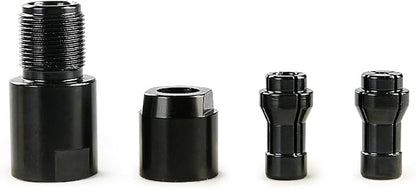 3mm Angle Grinder to Straight Chuck Adapter (5/8-11 Arbor) - Metal/Wood/Stone Grinding & Polishing - Compatible with Angle Grinders, Rotary Tools, Drills - Heavy Duty Conversion Kit (3mm)