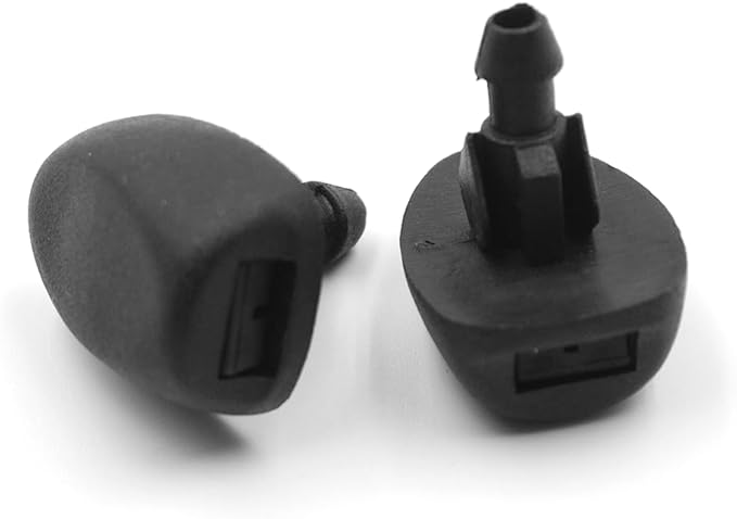 Compatible with MITSUBISHI WATER SPRAY JET WASHER NOZZLE BLACK FIT FRONT WINDSHIELD