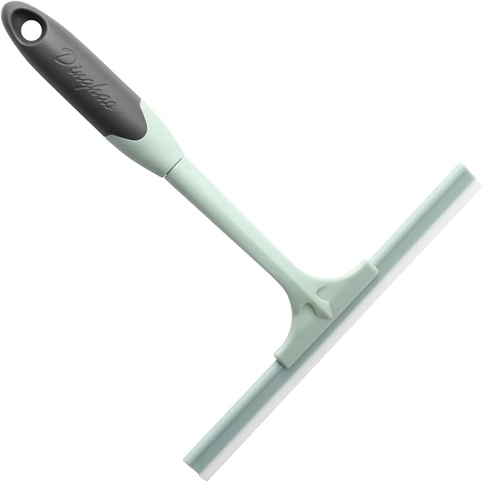 Soft TPR Series Window Squeegee – Multi-Purpose Glass Cleaner, Soft Silicone Blade, Non-Slip Handle for Windows, Mirrors, Car Glass, and Bathroom Surfaces