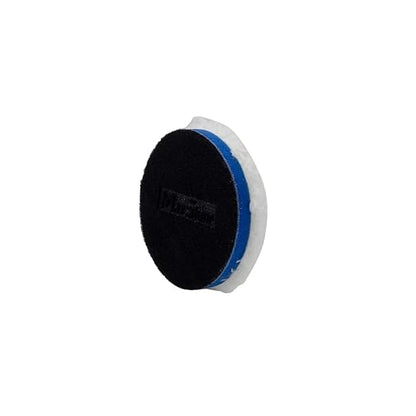 Maxshine 3" Universal Microfiber Polishing Foam Pad for Cutting – Ultra-Soft Microfiber with Hook & Loop – Compatible with DA & Rotary Polishers – Ideal for Paint Correction Tasks