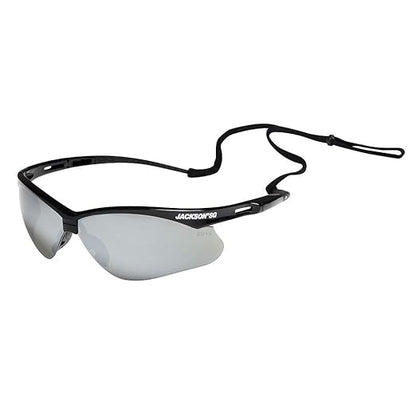 Jackson Safety SG Safety Glasses – Eye Protection for Men and Women – ANSI Z87.1 (Pack of 12)