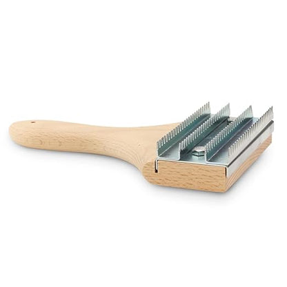 BHA 8" Buffing Wheel Rake for Removing Residual Buff Compound, Single Handle