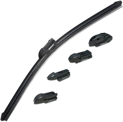 Silblade FB124 Flex Black Silicone Ultimate Wiper Blade, 24" (Pack of 1)