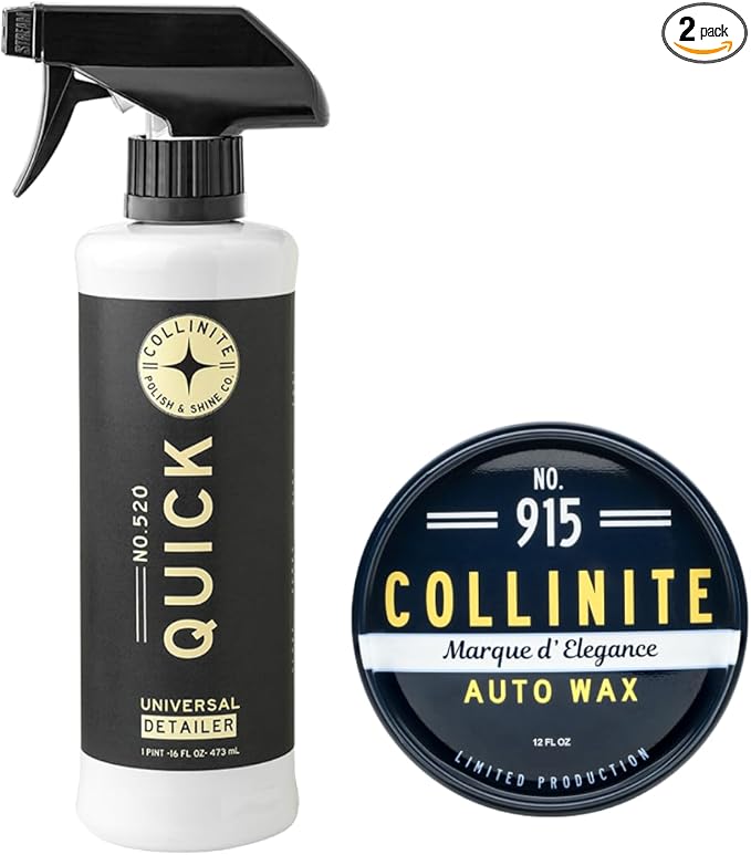 Collinite 520 Quick Detailer and 915 Marque D'Elegance Combo