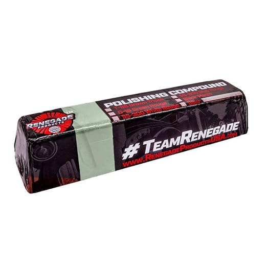 Renegade Products USA | Q69 Synthetic Cutting Compound Polishing Bar | Premium Metal Polishing for Stainless Steel, Aluminum, & More | Heavy-Duty Abrasive for Professional Cutting, 2.7lb Bar