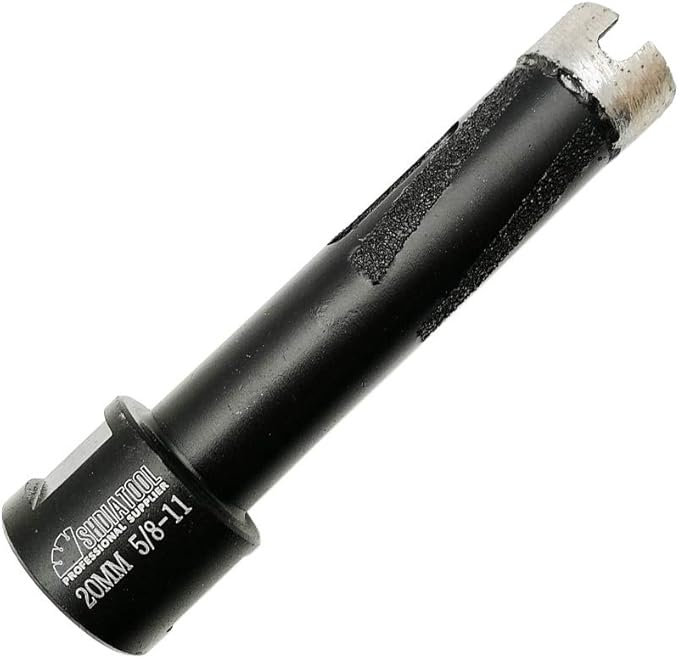 SHDIATOOL Diamond Core Drill Bits 4/5-Inch for Hard Stone Concrete Marble Granite Brick Laser Welded Dry or Wet Hole Saws Diameter 20mm