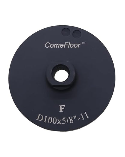4" Flat Resin Filled Grinding Wheel, Diamond Cup Wheel with 5/8’’-11 Thread for Granite Marble Engineered Stone (Fine)