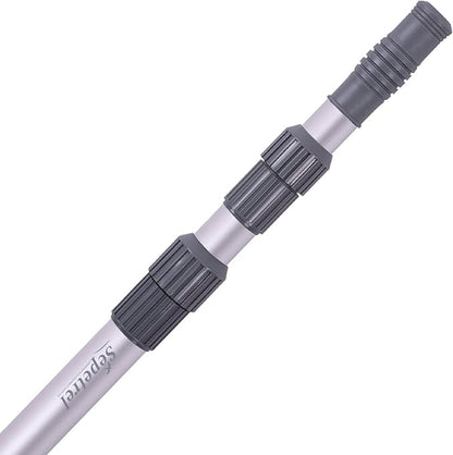 Sepetrel Pool Pole - Professional 12 Foot Telescoping Swimming Pool Cleaning Poles,Adjustable Telescopic Pole,for Skimmer Net,Brush,Vacuum Head