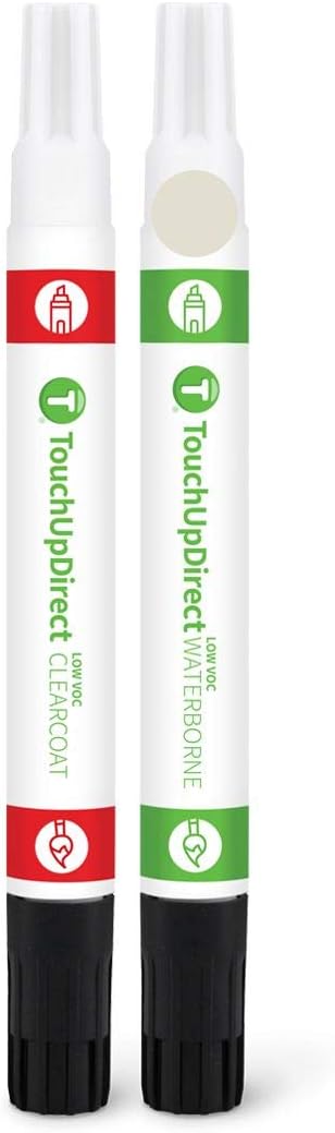 TouchUpDirect 1E7 Silver/Silver Streak Metallic for Toyota Exact Match Touch Up Paint Combo - Essential Package