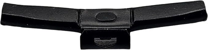 C-HORSE 100Pcs FN Series Clip on Wheel Weights Black Coated Assortment for Japanese Cars Hammer Type Rim Balancers, 35G, 40G, 50G, 60G, 25pcs for Each Size Fit for Steel Wheel (FN Style, 1.25-2)