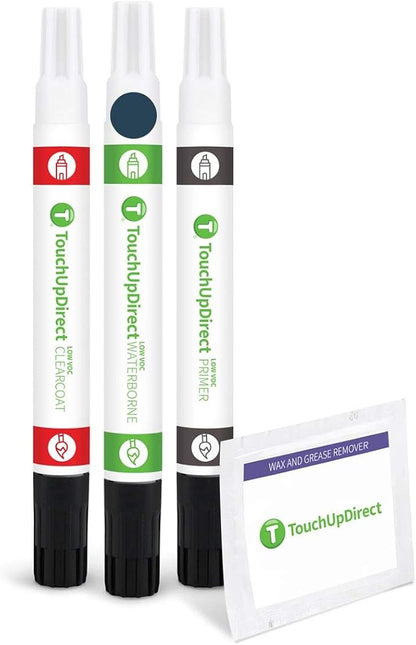 TouchUpDirect FT Blue Compatible with Ford Exact Match Touch Up Paint Combo - Preferred Kit