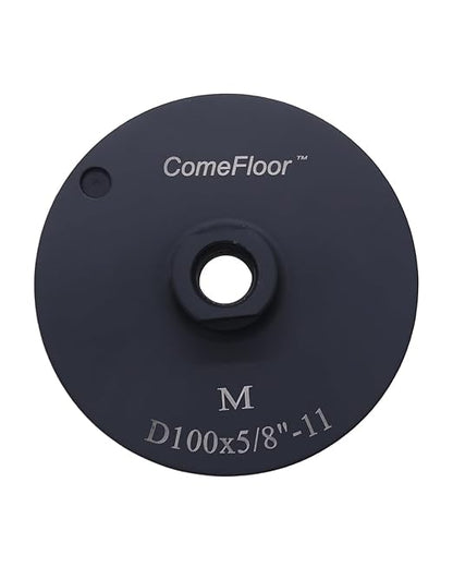 4" Flat Resin Filled Grinding Wheel, Diamond Cup Wheel with 5/8’’-11 Thread for Granite Marble Engineered Stone (Medium)