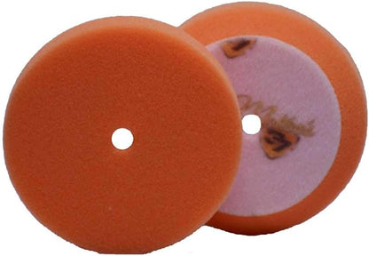 McKee's 37 MK37-22375-1610 Redline Orange Foam Polishing Pad, 3.75 Inch