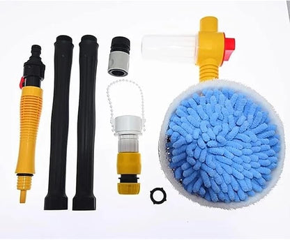Rotating Car Wash Brush High Pressure Car Foam Rotating Automatic Sponge Hose