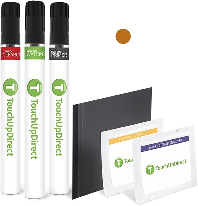 TouchUpDirect GU Saber Compatible with Ford Exact Match Touch Up Paint Brush - Platinum Kit