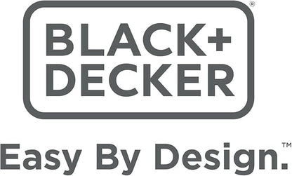 BLACK+DECKER Orbital Sander, 5 Inch, 2.0 Amp, 12000 OPM, Corded, 1 Sandpaper Sheet and Dust Bag Included (BDERO100)