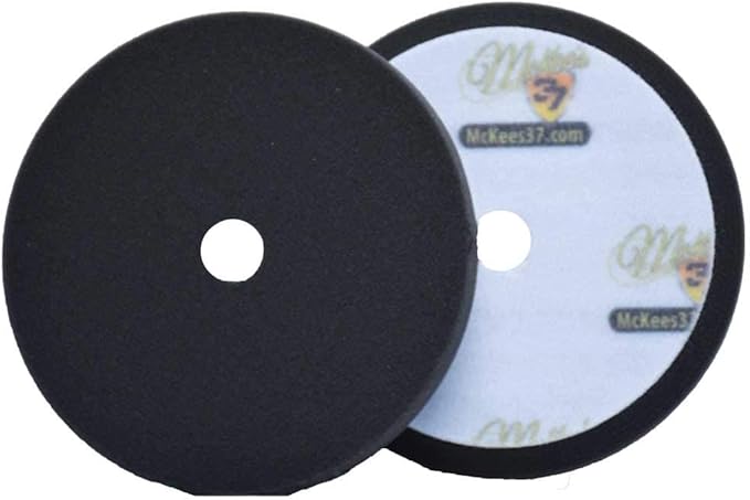 McKee's 37 MK37-72675-1610 Redline Black Foam Finishing Pad (6.75 Inches)