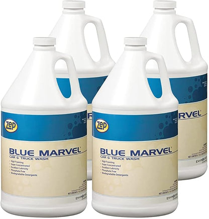 Zep Blue Marvel Car and Truck Wash - 1 Gallon (Case of 4) - 35624