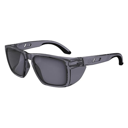 Ergodyne Skullerz SIXTEN Safety Glasses with Side Shields, Anti Fog + Anti Scratch, ANSI z87.1 with Protective Microfiber Eyewear Cleaning & Storage Bag