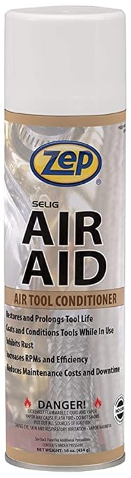Zep AirAid Air Tool Conditioner, Protective Coating, and Rust Inhibitor 20 Ounce 940201 (Case of 12) This Product is for Business Customers Only
