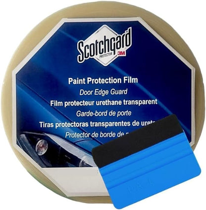 3M-Roll Door Edge Protector PRE-Cut Guard Scratch 3M-PPF Paint Protection Film Clear Invisible Universal Car Truck (0.4 Inches x 33YD)