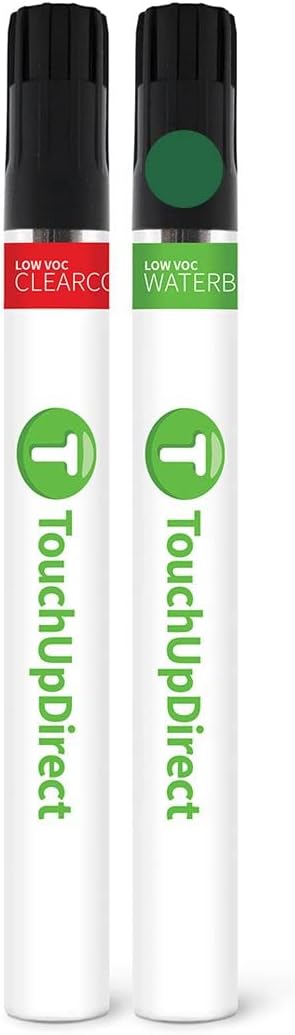 TouchUpDirect FA/M7476A/PN4JZ/2HREWHA Eruption Green Metallic Paint Compatible with Ford Exact Match Touch Up Paint Brush - Essential Kit