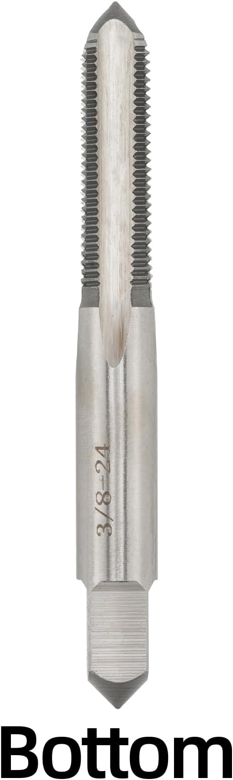 3/8"-24 UNF Hand Tap Right Hand, 3/8 x 24 Threading Hand Tap 3Pcs