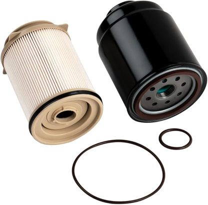 Doc's Diesel Fuel/Water Separator DGF410+DGF401 | Compatible with RAM 6.7L Cummins 2500, 3500, 4500, 5500 2013-2018 | Replaces 68157291AA, 68197867AA