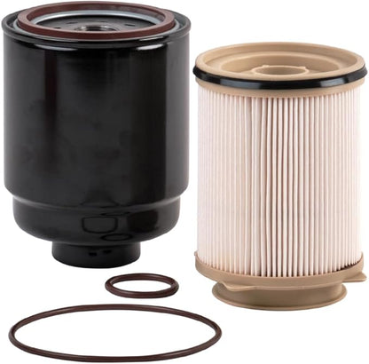 Doc's Diesel Fuel/Water Separator DGF410+DGF401 | Compatible with RAM 6.7L Cummins 2500, 3500, 4500, 5500 2013-2018 | Replaces 68157291AA, 68197867AA